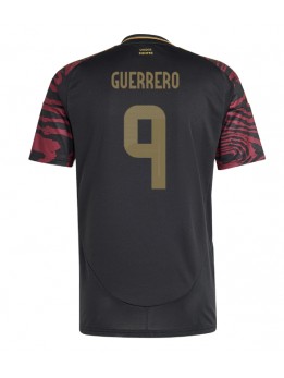 Peru Paolo Guerrero #9 Auswärtstrikot Copa America 2024 Kurzarm